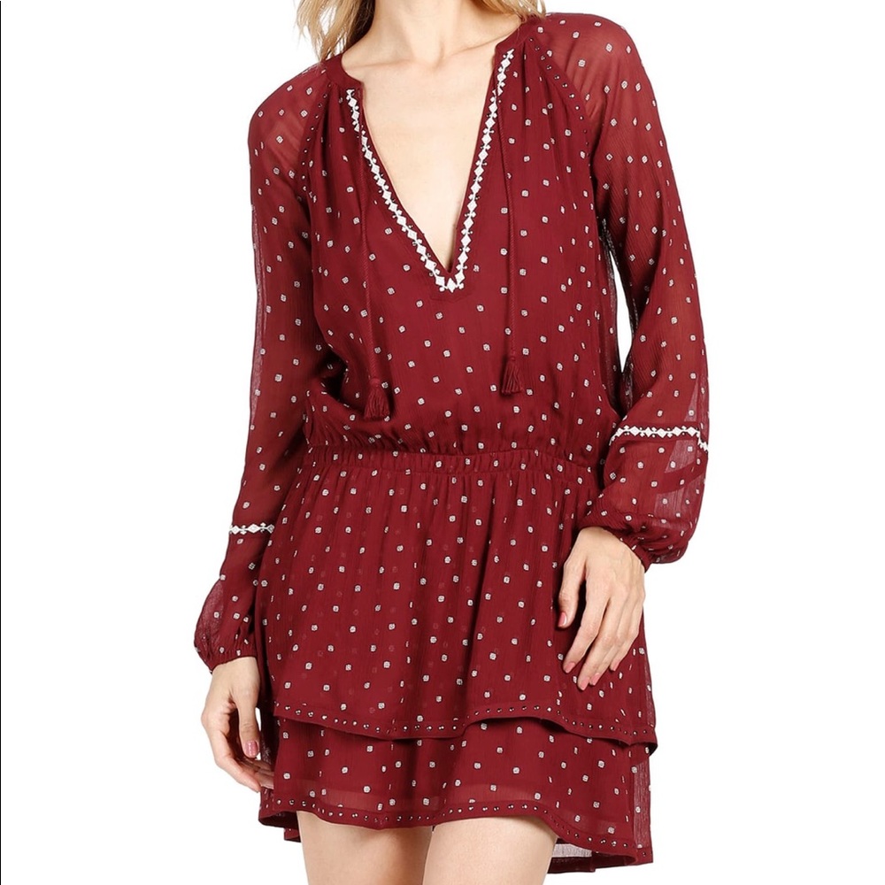 NWT Paige Shanti Dress - Size Large